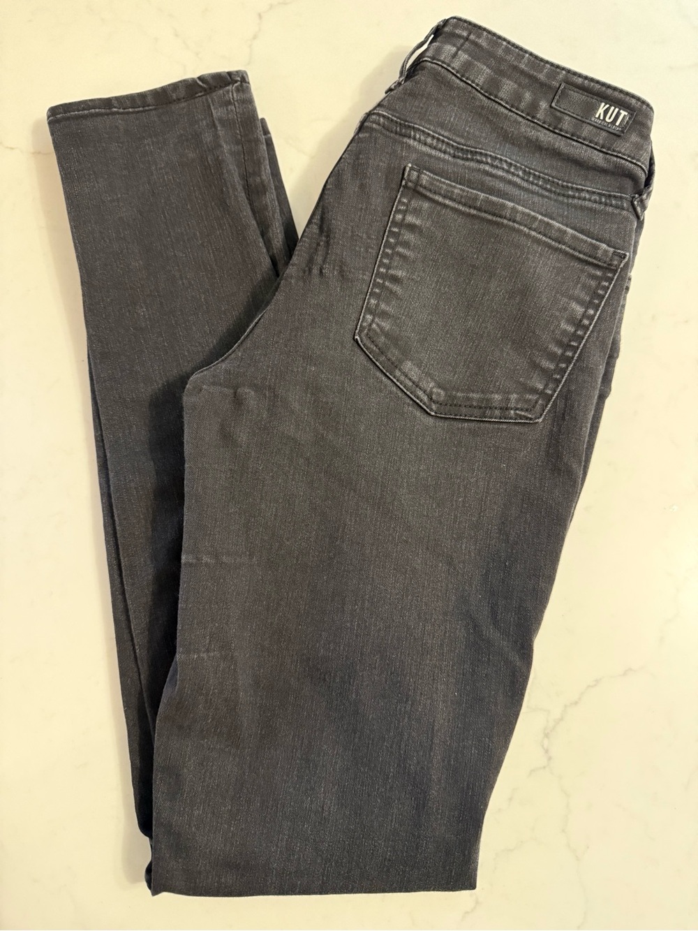 Kut from the Kloth Women's Charcoal Skinny Jeans